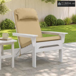 Jastuk za Adirondack stolicu 100% poliester Bež 124 x 55 x 5 cm - Bež