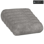 Jastuk za bacanje 6 kom. HEERLEN Svjetlosiva Promjer 15 x 40 cm - Osno