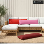 Jastuk za bacanje HEERLEN Crvena 40 x 145 cm Poliester - Crvena 40 x 1