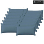 Jastuk za bacanje 12 kom. HOUTEN Traper plava 40 x 80 cm - Traper plav