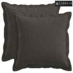 Jastuk za bacanje 2 kom. HOUTEN Tamnosiva 30 x 30 cm - Tamnosiva 30 x