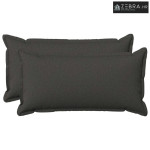 Jastuk za bacanje 2 kom. HOUTEN Tamnosiva 40 x 70 cm - Tamnosiva 40 x