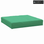 Jastuk za otoman od paleta zeleni od tkanine