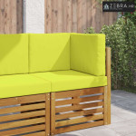Jastuk za vanjsku sofU Poliester Zelena 60 x 60 x 8 cm - Zelena 60 x 6