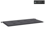 Jastuk za vrtnu klupu antracit 100x50x3 cm tkanina Oxford - Antracit 1