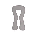 SuperMami navlaka za jastuk za dojenje tip U, boja 108 siva