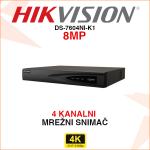 HIKVISION DIGITALNI VIDEO SNIMAČ DS-7604NI-K1