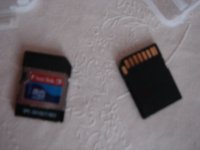 memorijske kartice 2 GB,micro(adapter),i san disk 256MB,vidi sliku