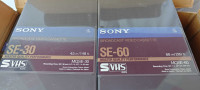 Sony video kasete SE-30 i SE-60, nekorišteno - N.O.S.