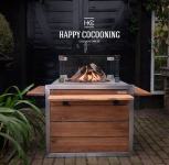 Happy Cocconing Teak Lounge Dining Square