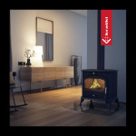 Kamin na drva koza k6/130/tf