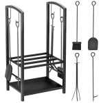 Stalak za drva sa priborom