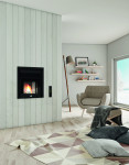 Ugradbeni kamin na pelet EVA CALOR - ANDREA 9,5 kW