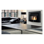 Ugradbeni kamin na pelet EVA CALOR LEONARDO 9,5 kW