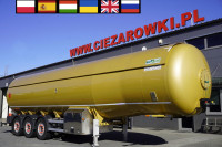 BC LDS BC-LGC NCG-50 gas tank semi-trailer / ADR / 2023