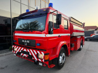 MAN 18.280 VATROGASNO NAVALNO VOZILO SA CISTERNOM 10000L DUPLA KABINA