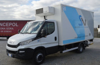 IVECO DAILY 60C15 REFRIGERATOR + SIDE AND REAR DOORS, LIFT FOLDED UNDE