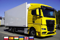 MAN TGX 26.510 6×2-4 / Krone 18 EPAL refrigerator / Carrier Supra 85
