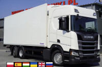 Scania R500 / KRONE 19 EPAL refrigerator / Doppelstock / Carrier Supra