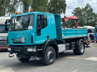 IVECO 150 E25 4x4 Tipper+Kran / LTK302