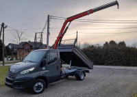 Iveco 50C16/50C18, DMC 3,5 t, motor 3.0, HDS dizalica Fassi F40, kiper