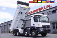 IVECO Arocs 3243 8x4 / 130 tho. km! / Meiller 2-way tipper / Bortmatic