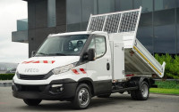 Iveco Daily 35-160 aluminijski trostrani kiper, dupli kotači, ručni mj