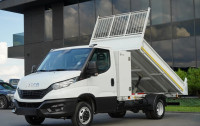 Iveco Daily 35-160, čelični kiper s istovarom unatrag, 3 mjesta, dupli