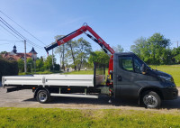 Iveco Daily 50C18 DMC 3,5 t motor 3,0 HDS Fassi M40 2600 kg kiper Romc
