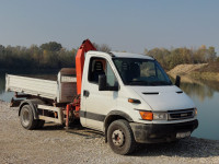 IVECO DAILY kiper kran ATLAS 310