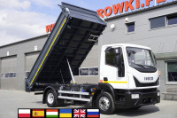 IVECO Eurocargo 140-210 / 100 tho. km! / NEW 3-sided tipper