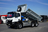 IVECO X - WAY / 480 / E 6 / WYWROTKA / 6 X 4 / 8 000 KM / HYDROBURTA /