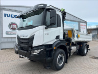 IVECO X-WAY AD200X36/P Kiper + Kran Hiab X-HIDUO 118