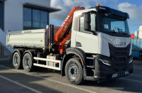 IVECO X-Way AD300X46Z 6x4 kran Atlas  AK 206.4E-A2