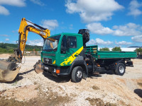 MAN 10.163 KIPER KRAN HIAB