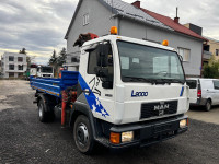 Man 8.163 Kiper kran Pk 7000