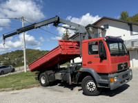 MAN 15.224 Kiper Kran