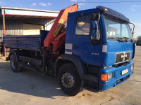 MAN 18224 kiper + kran
