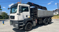 MAN TGA 33.430 6X4 KIPER - KRAN HIAB 166-5