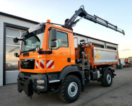 MAN TGM 13.290 4x4 HIAB 088 E-3  Kran Funk Single