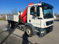 MAN TGM 18.290 4X2 BB - kran kiper - PK 17.001 SLD3