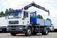 MAN TGM 18.330 Tiper Truck / HIAB Crane / Radio Remote Control