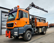 MAN TGS 18.320 4x4 BL HIAB XS 111 Kran Winterdienst