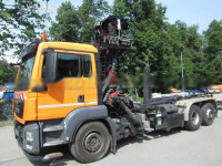 MAN TGS 26.400 6x2-4 BL ,  abroll kiper sa kranom Epsilon