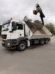 MAN TGS 26.400 6x4 Kiper Kran