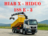 MAN TGS 26.400 * HIAB X-HIDUO 188 E-3 + FUNK * 6x4
