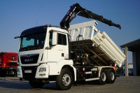 MAN TGS 26.420 / 6x4 / WYWROTKA 2 STRONNA / HYDROBURTA / BORDMATIC +