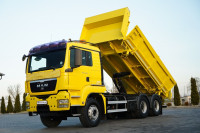 MAN TGS 26.440 / 6X4 / 2 STRONNA WYWROTKA / HYDROBURTA / AUTOMAT / K