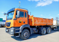 MAN TGS 26.460 6x6 kiper Meiller Bordmatic
