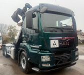MAN TGS 26.500 6X2-2 BL abrol kiper i kran HIAB
